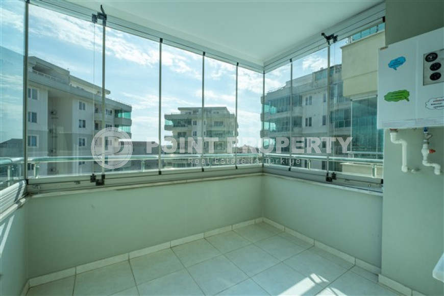 Видовая трехкомнатная квартира, 120м², в центре района Тосмур, Алания, в комплексе с инфраструктурой-id-2492-фото-9