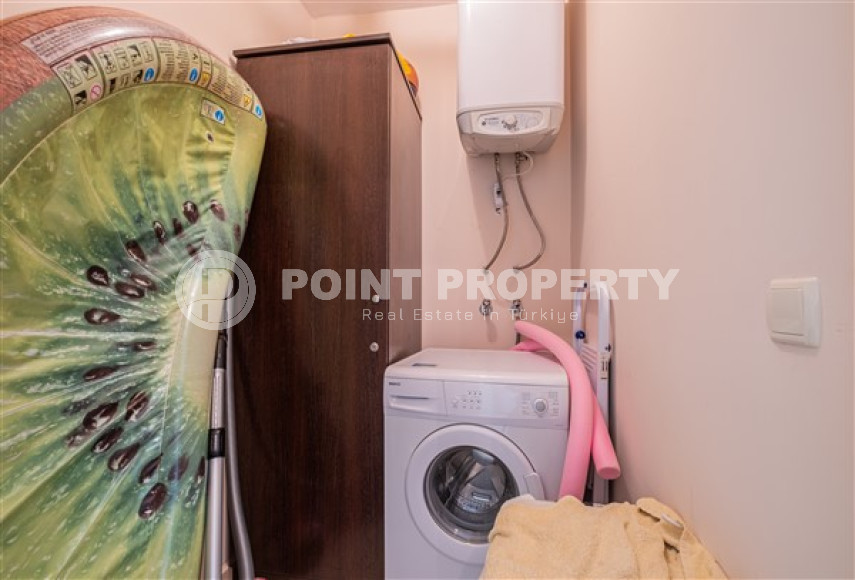 Видовая трехкомнатная квартира, 120м², в центре района Тосмур, Алания, в комплексе с инфраструктурой-id-2492-фото-11