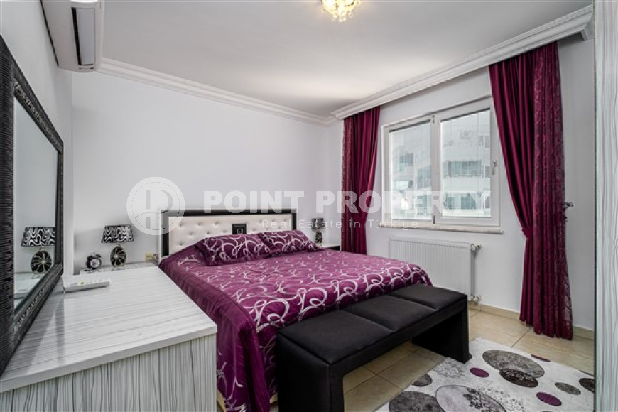 Видовая трехкомнатная квартира, 120м², в центре района Тосмур, Алания, в комплексе с инфраструктурой-id-2492-фото-15