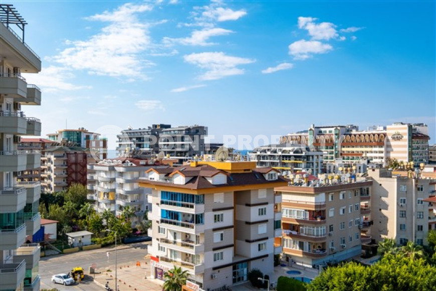 Видовая трехкомнатная квартира, 120м², в центре района Тосмур, Алания, в комплексе с инфраструктурой-id-2492-фото-18