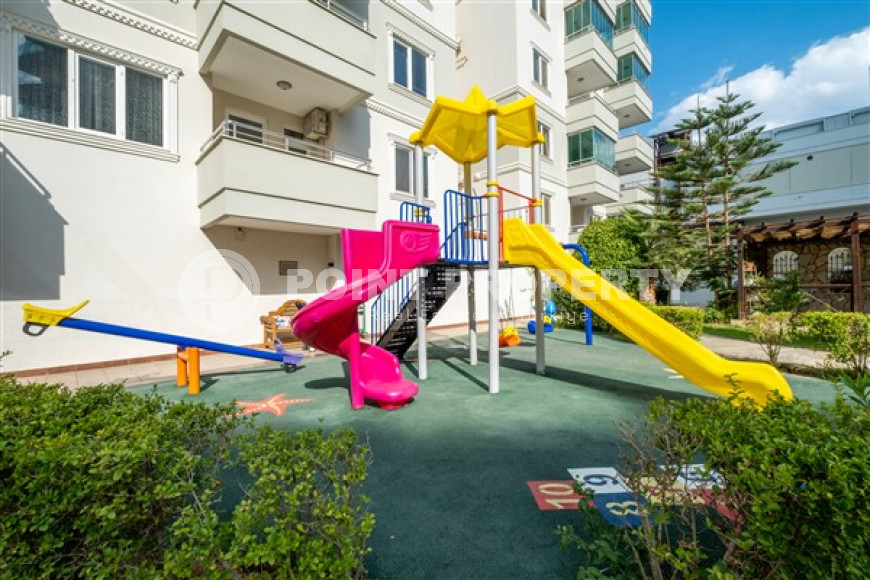 Видовая трехкомнатная квартира, 120м², в центре района Тосмур, Алания, в комплексе с инфраструктурой-id-2492-фото-23