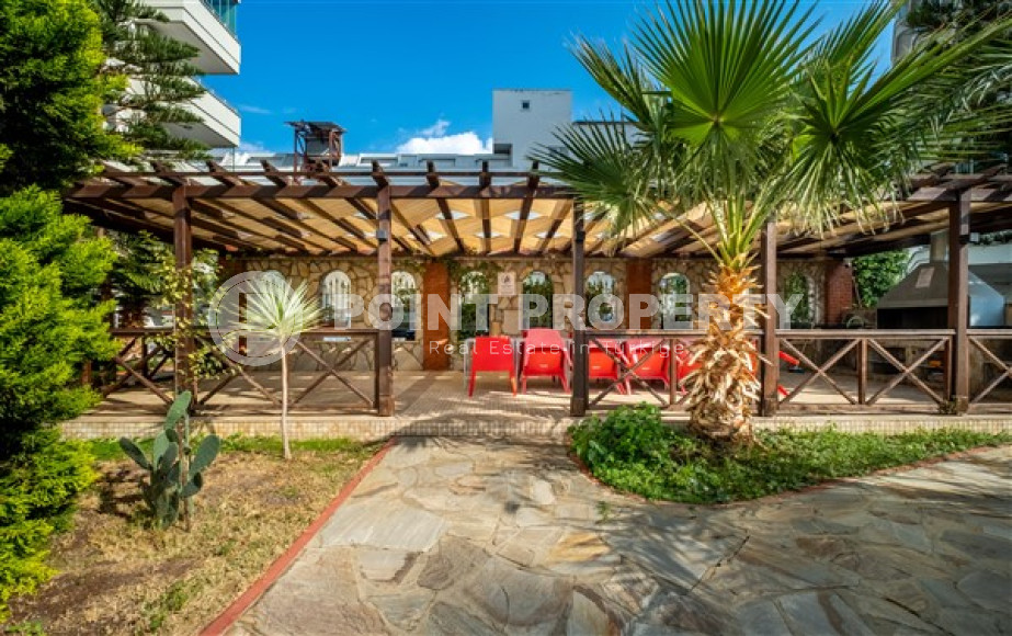 Видовая трехкомнатная квартира, 120м², в центре района Тосмур, Алания, в комплексе с инфраструктурой-id-2492-фото-24