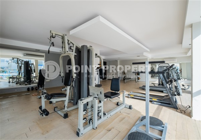 Видовая трехкомнатная квартира, 120м², в центре района Тосмур, Алания, в комплексе с инфраструктурой-id-2492-фото-29