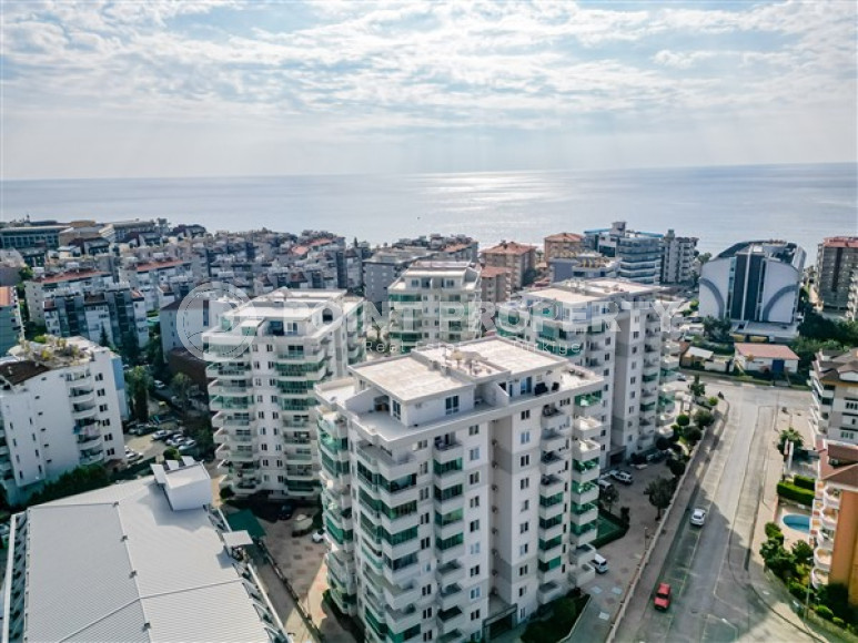 Видовая трехкомнатная квартира, 120м², в центре района Тосмур, Алания, в комплексе с инфраструктурой-id-2492-фото-34