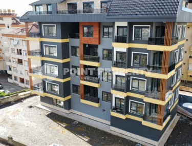 Новая трехкомнатная квартира, 120м², в резиденции с бассейном в 1100м от пляжа Клеопатры, Алания-id-2495-фото-1