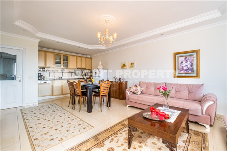 Уютная двухкомнатная квартира, 80м², в комплексе премиум класса в Джикджилли, Алания-id-2498-фото-3