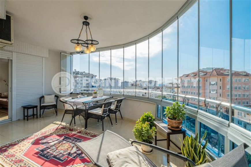 Уютная двухкомнатная квартира, 80м², в комплексе премиум класса в Джикджилли, Алания-id-2498-фото-14