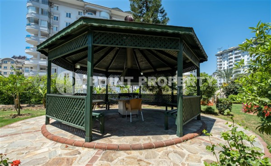 Уютная двухкомнатная квартира, 80м², в комплексе премиум класса в Джикджилли, Алания-id-2498-фото-19