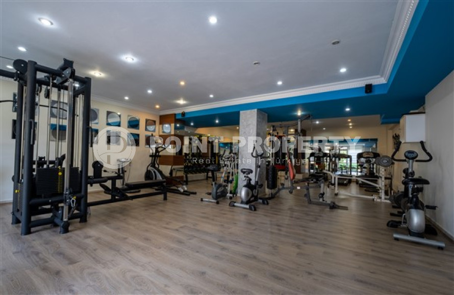 Уютная двухкомнатная квартира, 80м², в комплексе премиум класса в Джикджилли, Алания-id-2498-фото-28