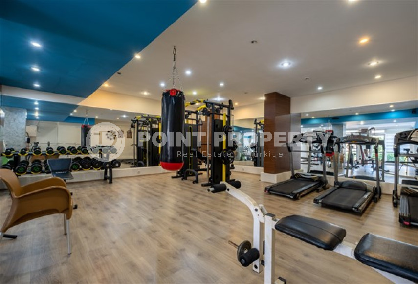 Уютная двухкомнатная квартира, 80м², в комплексе премиум класса в Джикджилли, Алания-id-2498-фото-29