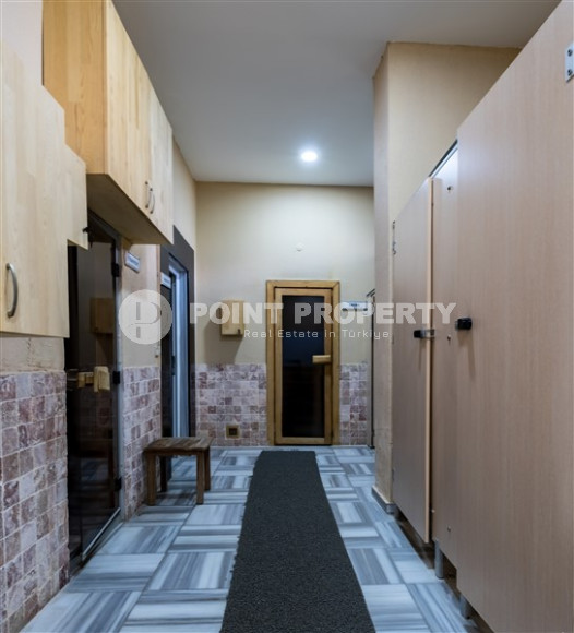 Уютная двухкомнатная квартира, 80м², в комплексе премиум класса в Джикджилли, Алания-id-2498-фото-35