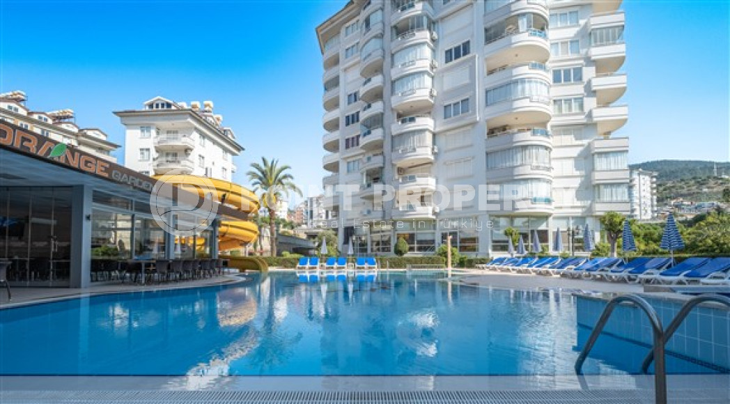 Уютная двухкомнатная квартира, 80м², в комплексе премиум класса в Джикджилли, Алания-id-2498-фото-45