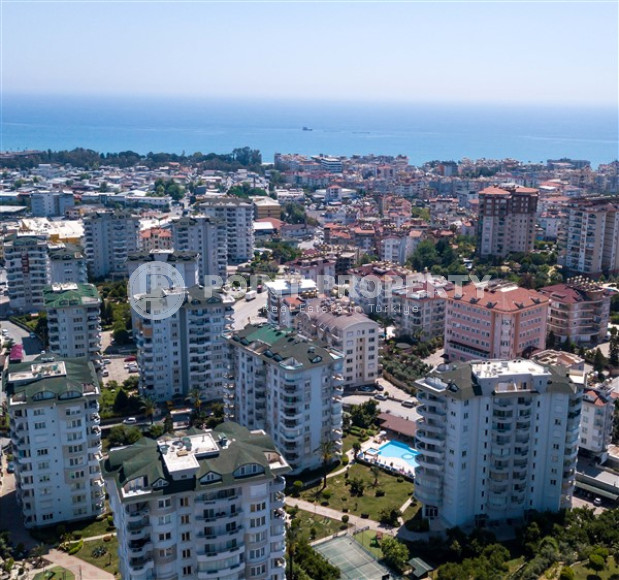 Уютная двухкомнатная квартира, 80м², в комплексе премиум класса в Джикджилли, Алания-id-2498-фото-53