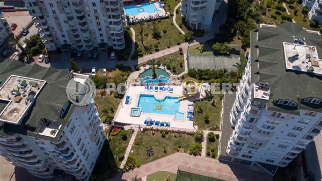 Уютная двухкомнатная квартира, 80м², в комплексе премиум класса в Джикджилли, Алания-id-2498-фото-54