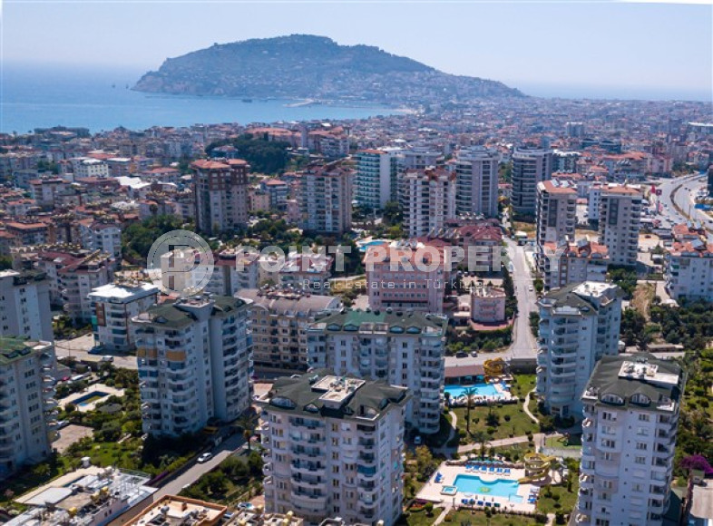 Уютная двухкомнатная квартира, 80м², в комплексе премиум класса в Джикджилли, Алания-id-2498-фото-55