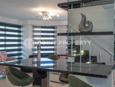 Видовой комфортабельный пентхаус 4+1, 240м², на первой береговой линии в районе Алании - Оба.-id-2499-фото-4