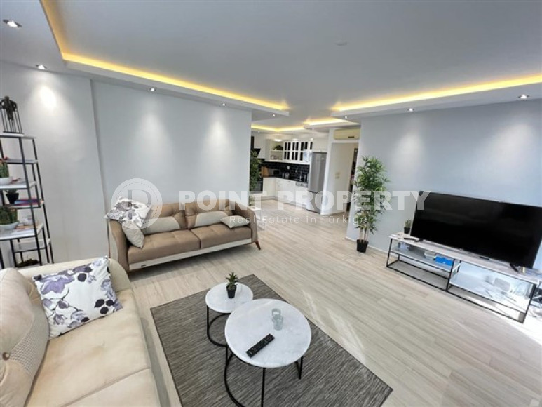 Elegant three-room apartment, 130m², with sea views in Avsallar, Alanya, 800m from the beach-id-2501-photo-2