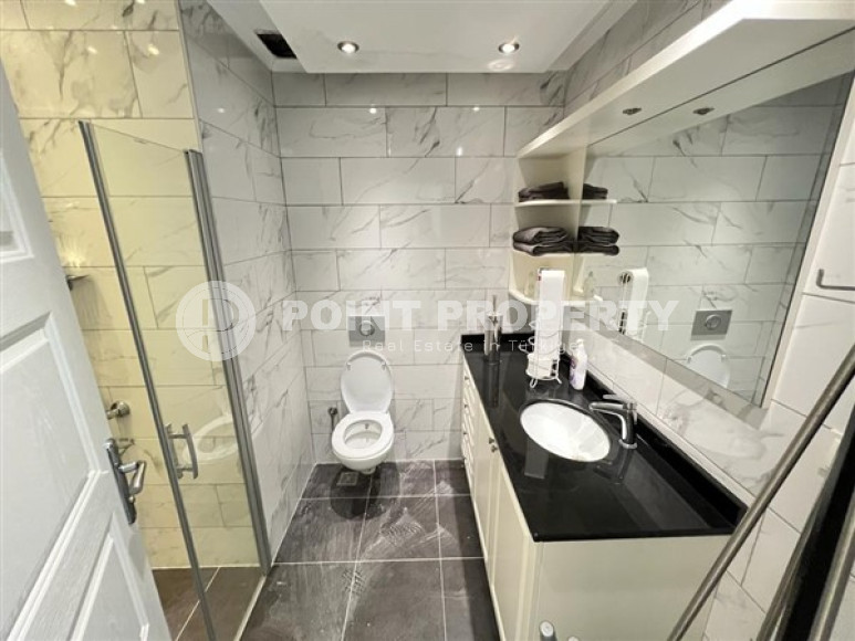 Elegant three-room apartment, 130m², with sea views in Avsallar, Alanya, 800m from the beach-id-2501-photo-11