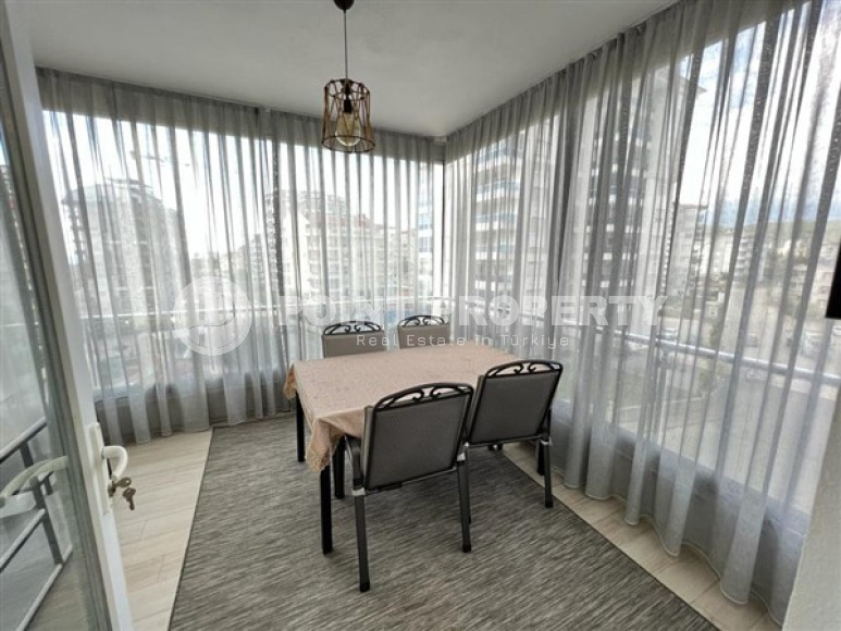 Elegant three-room apartment, 130m², with sea views in Avsallar, Alanya, 800m from the beach-id-2501-photo-14