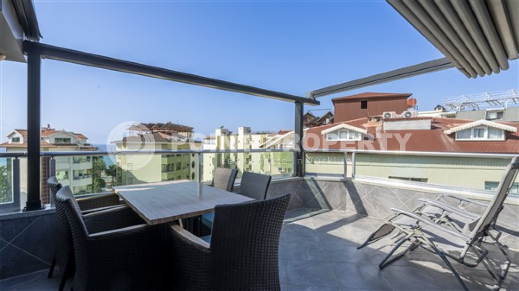 Stylish four-bedroom penthouse, 170 m², on the first coastline in the Alanya area - Lower Oba.-id-2502-photo-36