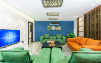 Two luxury apartments: penthouse 4+1 and studio 0+1, 180m², 250m from the sea in Oba, Alanya-id-2504-photo-2