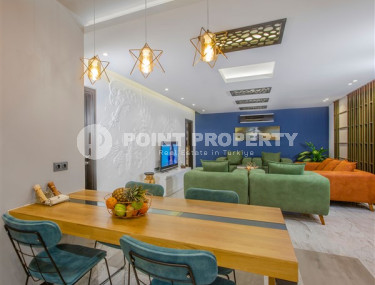 Две фешенебельные квартиры: пентхаус 4+1 и студия 0+1, 180м², в 250м от моря в районе Оба, Алания-id-2504-фото-4