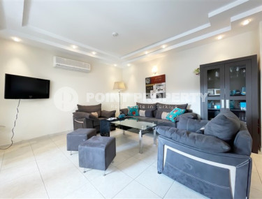 Furnished two bedroom apartment, 110m², in a cozy residence in Oba, Alanya-id-2505-photo-4