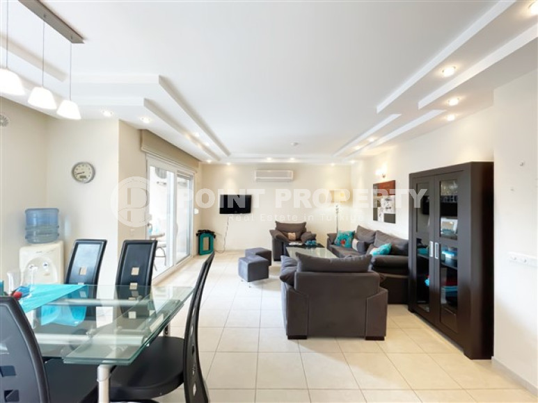 Furnished two bedroom apartment, 110m², in a cozy residence in Oba, Alanya-id-2505-photo-5