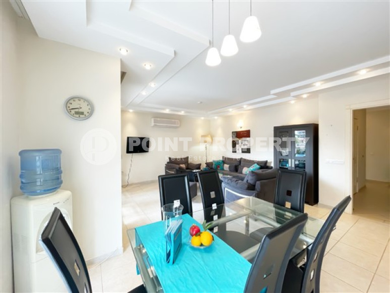 Furnished two bedroom apartment, 110m², in a cozy residence in Oba, Alanya-id-2505-photo-6