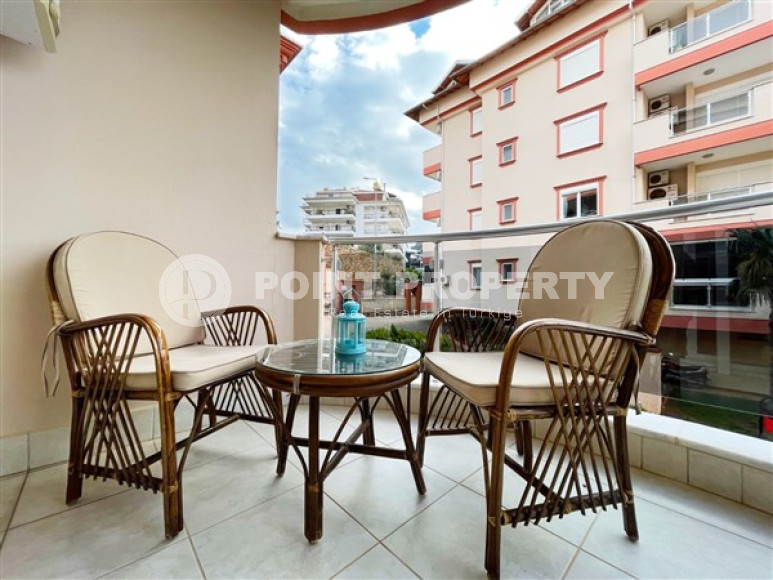 Furnished two bedroom apartment, 110m², in a cozy residence in Oba, Alanya-id-2505-photo-13