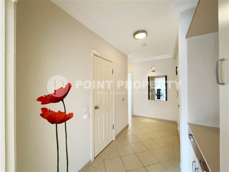 Furnished two bedroom apartment, 110m², in a cozy residence in Oba, Alanya-id-2505-photo-16