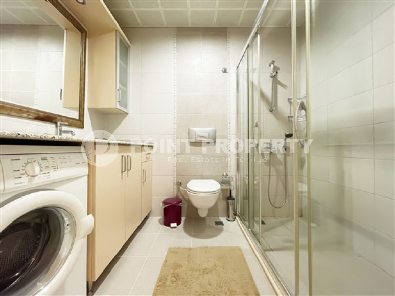 Furnished two bedroom apartment, 110m², in a cozy residence in Oba, Alanya-id-2505-photo-17