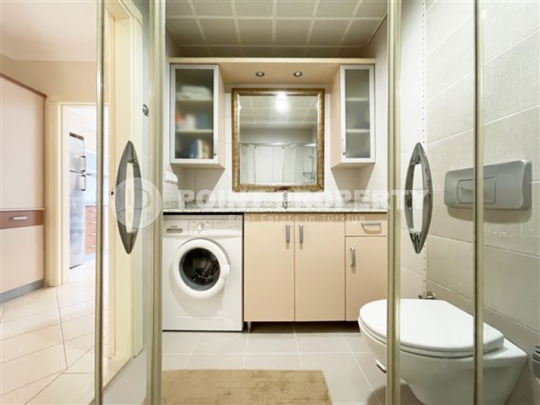 Furnished two bedroom apartment, 110m², in a cozy residence in Oba, Alanya-id-2505-photo-18