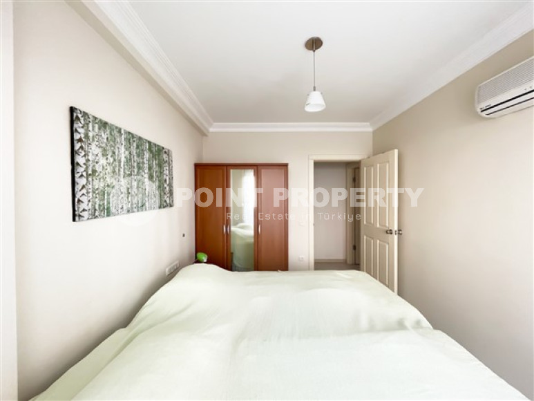 Furnished two bedroom apartment, 110m², in a cozy residence in Oba, Alanya-id-2505-photo-22