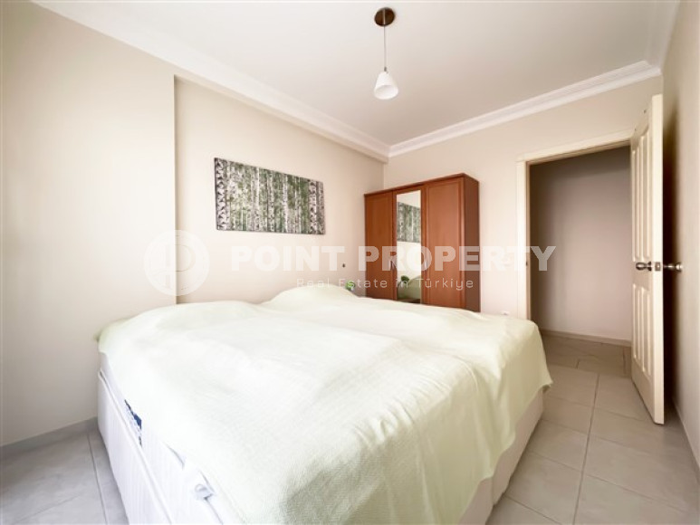 Furnished two bedroom apartment, 110m², in a cozy residence in Oba, Alanya-id-2505-photo-23