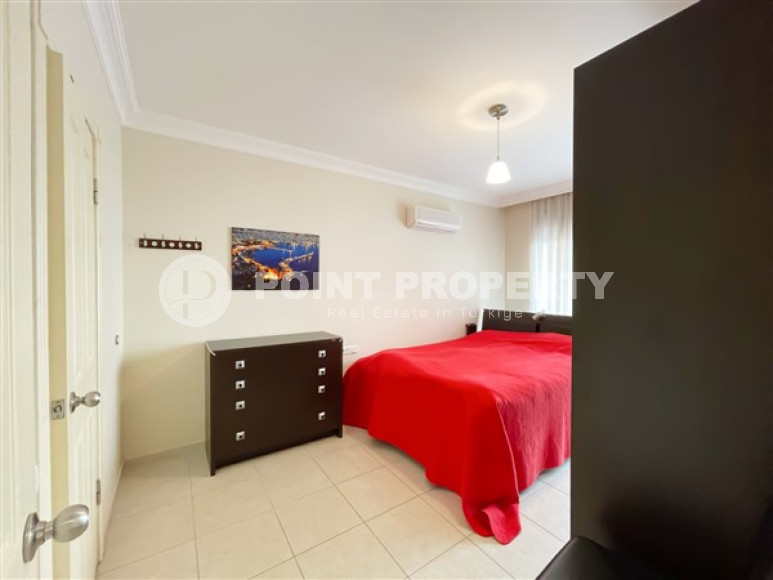 Furnished two bedroom apartment, 110m², in a cozy residence in Oba, Alanya-id-2505-photo-27