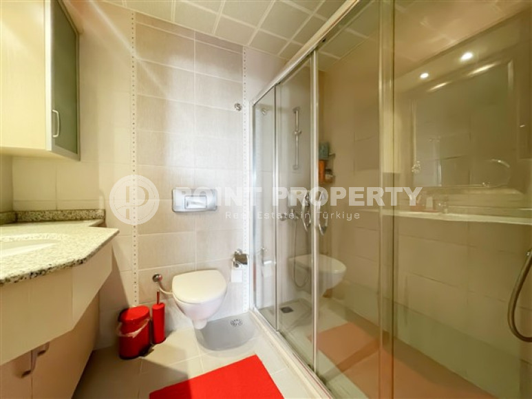 Furnished two bedroom apartment, 110m², in a cozy residence in Oba, Alanya-id-2505-photo-28