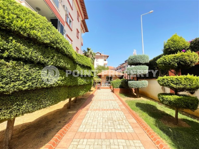 Furnished two bedroom apartment, 110m², in a cozy residence in Oba, Alanya-id-2505-photo-37