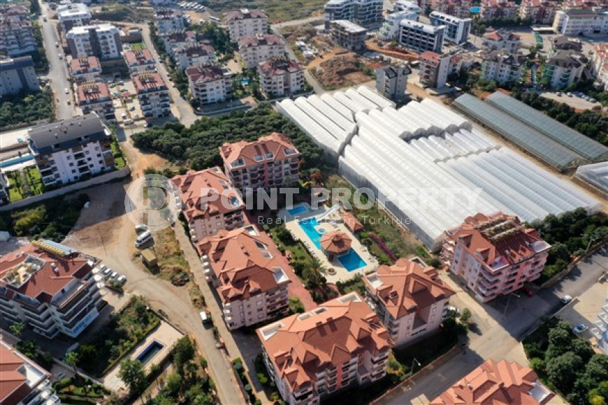 Furnished two bedroom apartment, 110m², in a cozy residence in Oba, Alanya-id-2505-photo-51