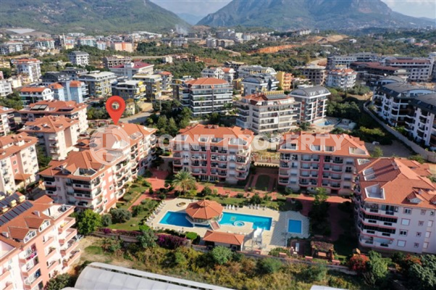 Furnished two bedroom apartment, 110m², in a cozy residence in Oba, Alanya-id-2505-photo-53