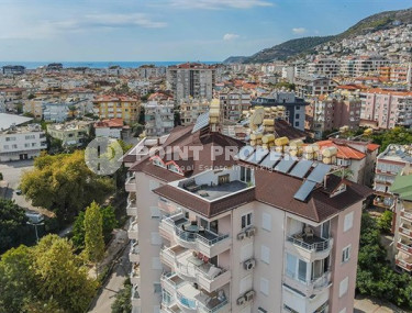 Furnished apartment 3+1, 130m², with separate kitchen, overlooking Alanya Fortress in the center of Alanya-id-2506-photo-2