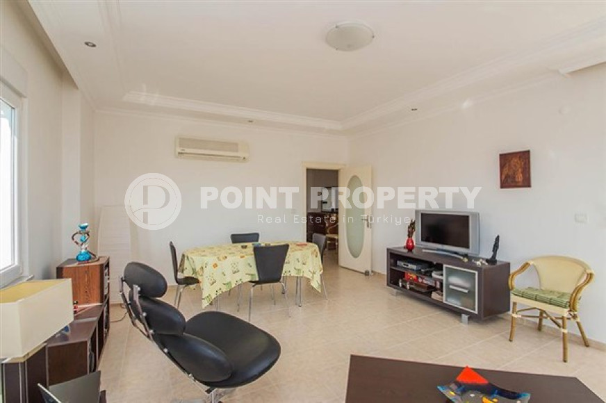 Меблированная квартира 3+1, 130м², с отдельной кухней, с видом на Аланийскую крепость в центре Алании-id-2506-фото-6