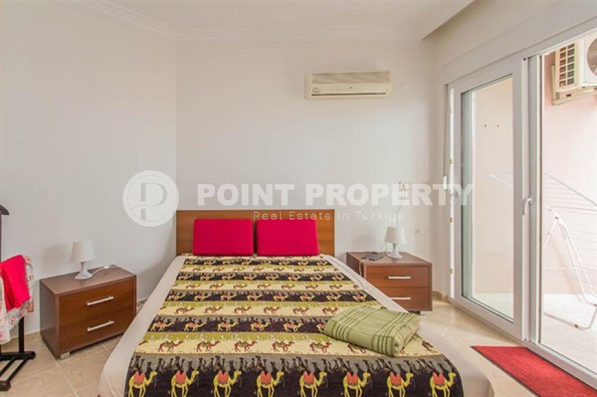 Меблированная квартира 3+1, 130м², с отдельной кухней, с видом на Аланийскую крепость в центре Алании-id-2506-фото-21