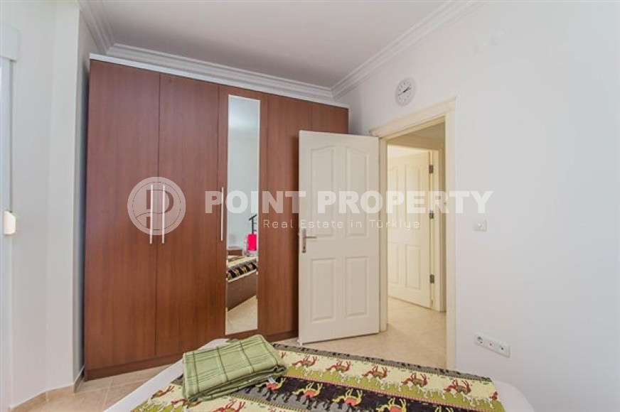 Меблированная квартира 3+1, 130м², с отдельной кухней, с видом на Аланийскую крепость в центре Алании-id-2506-фото-22