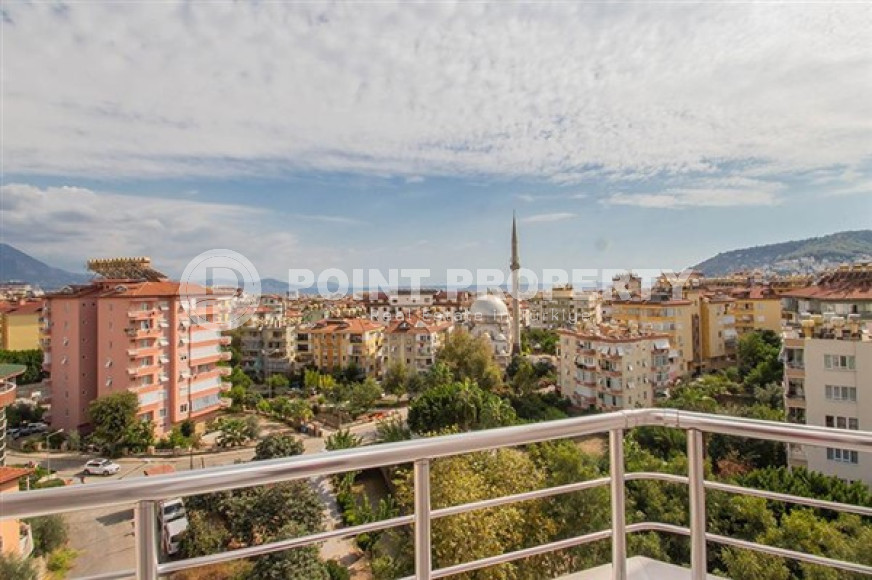 Меблированная квартира 3+1, 130м², с отдельной кухней, с видом на Аланийскую крепость в центре Алании-id-2506-фото-23