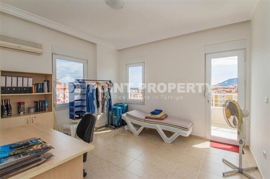 Меблированная квартира 3+1, 130м², с отдельной кухней, с видом на Аланийскую крепость в центре Алании-id-2506-фото-26