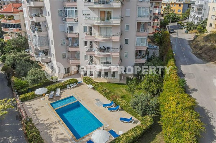 Меблированная квартира 3+1, 130м², с отдельной кухней, с видом на Аланийскую крепость в центре Алании-id-2506-фото-27