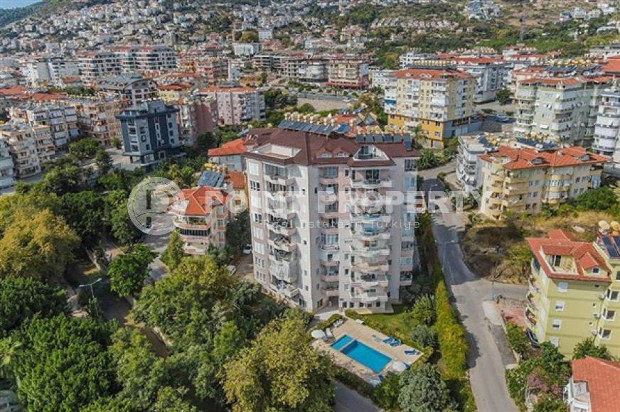 Меблированная квартира 3+1, 130м², с отдельной кухней, с видом на Аланийскую крепость в центре Алании-id-2506-фото-30