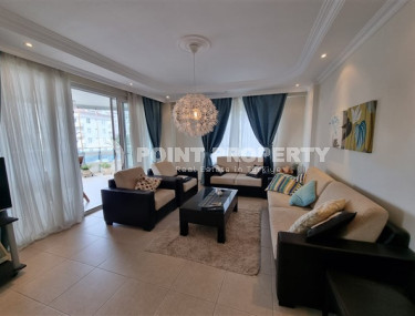 Трехкомнатная квартира, 120м², готовая к проживанию, в комфортабельной резиденции в Джикджилли-id-2508-фото-1