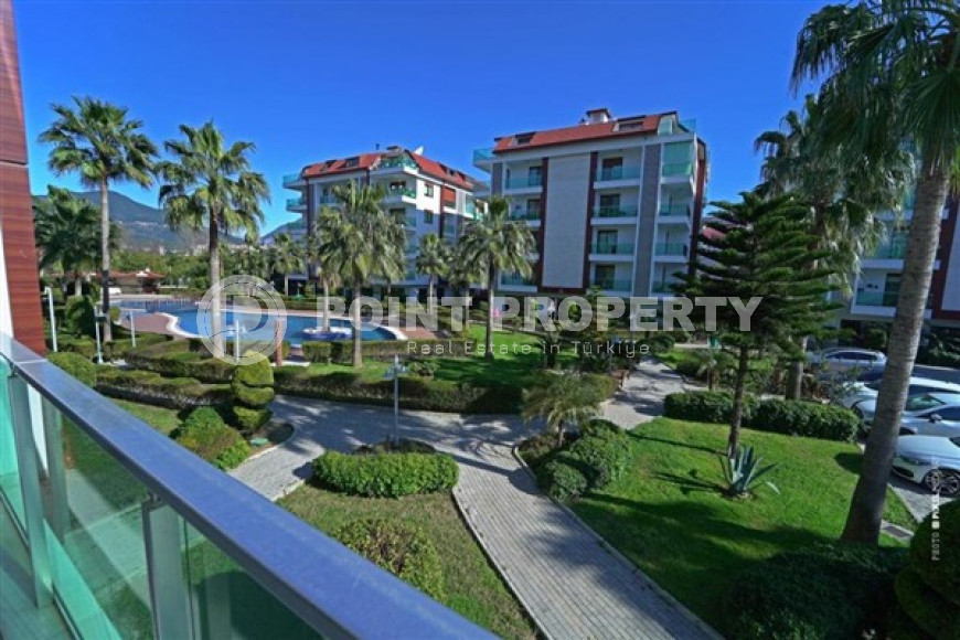 Three-room apartment, 110 m², in a cozy complex with good infrastructure in the Oba area, Alanya-id-2509-photo-13